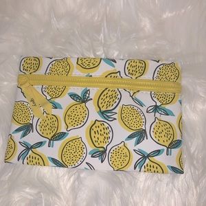Lemon Print Ipsy Glam Bag